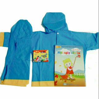 Áo mưa bộ trẻ em ( đủ màu )