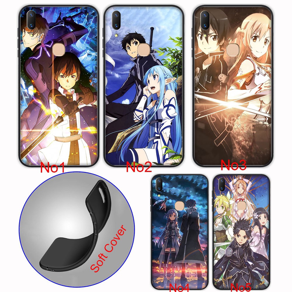 Ốp Điện Thoại Mềm Hình Anime Sword Art Online 47no Cho Huawei Nova 2i 3 3i 4 4e 5i 5t 7 Se Pro