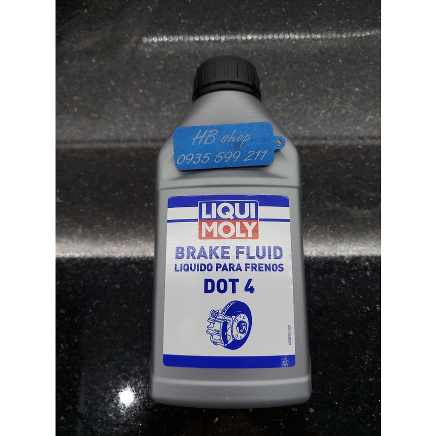 dầu thắng cao cấp LIQUI MOLY DOT4 BRAKE FUID 500ML