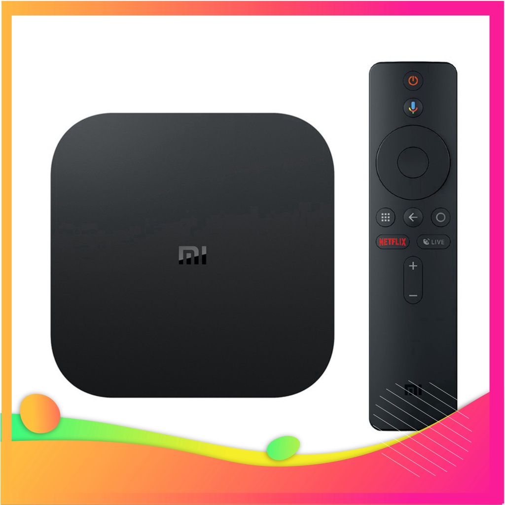 GIÁ CỰC TỐT Tivi Box Xiaomi Mi box S 4K SX 2020 Bản Quốc Tế Tiếng Việt Tìm Kiếm Giọng Nói $$$$