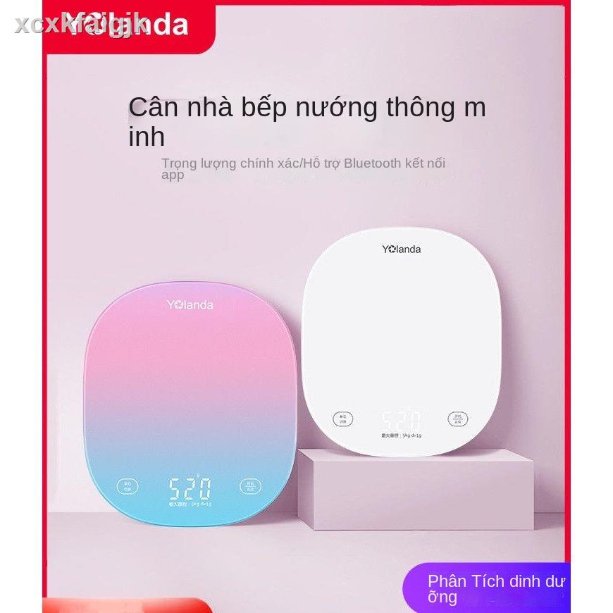 Cân nhà bếp thông minh thực phẩm nướng điện tử gia đình Gram chính xác Đám mây thể dục nhỏ Herbalife