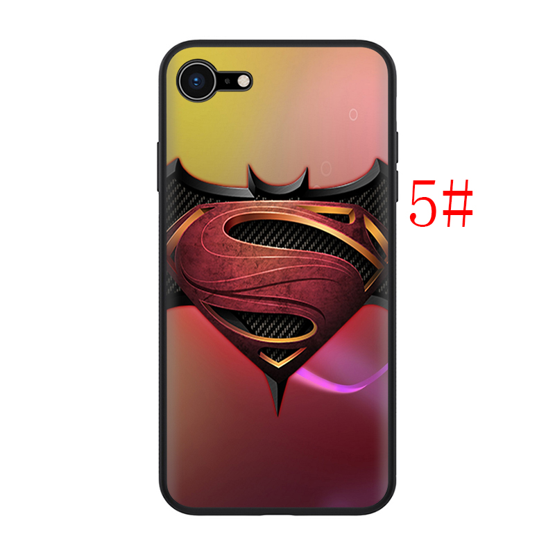 Ốp Điện Thoại Silicon Mềm Hình Batman Vs Superman 114z Cho Iphone 11 12 Pro Mini Xs Max X Xr