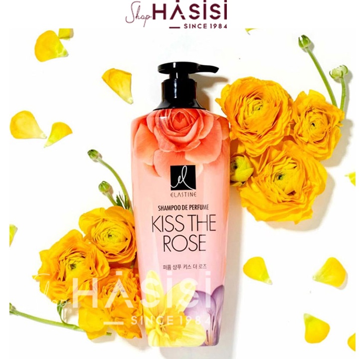 DẦU GỘI ELASTINE - Shampoo De Perfume 600ml