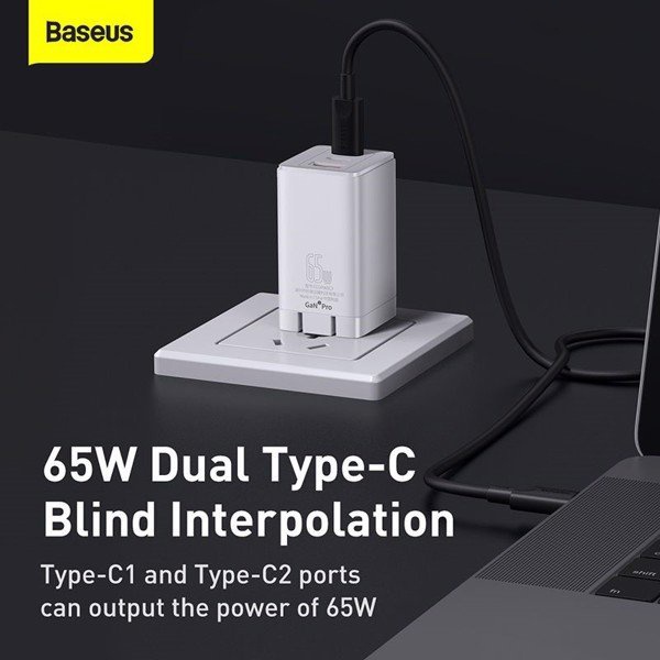 " Sẳn sàng giao " Bộ Sạc Nhanh Baseus GaN3 Pro Quick Charger 65W