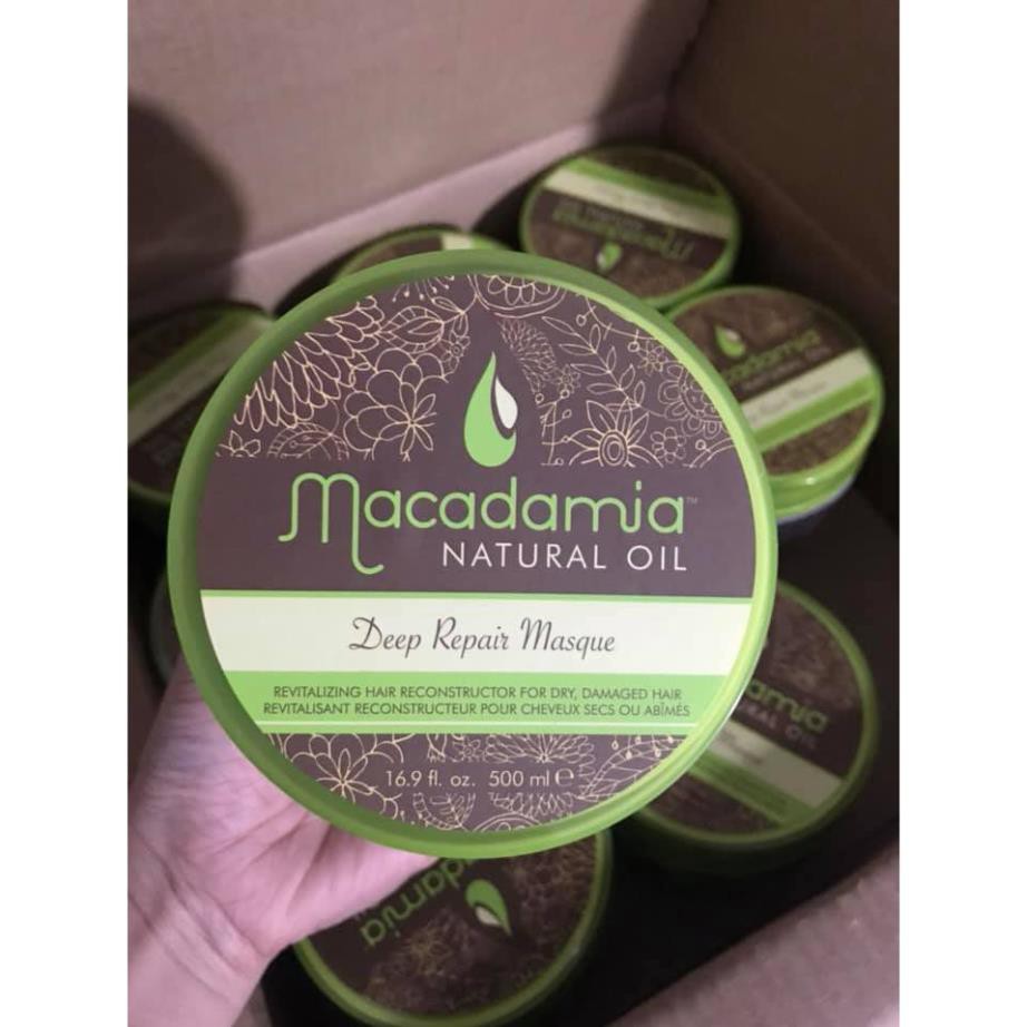 Dầu Hấp Macadamia Chuyên Sâu Phục Hồi Deep Repair Masque