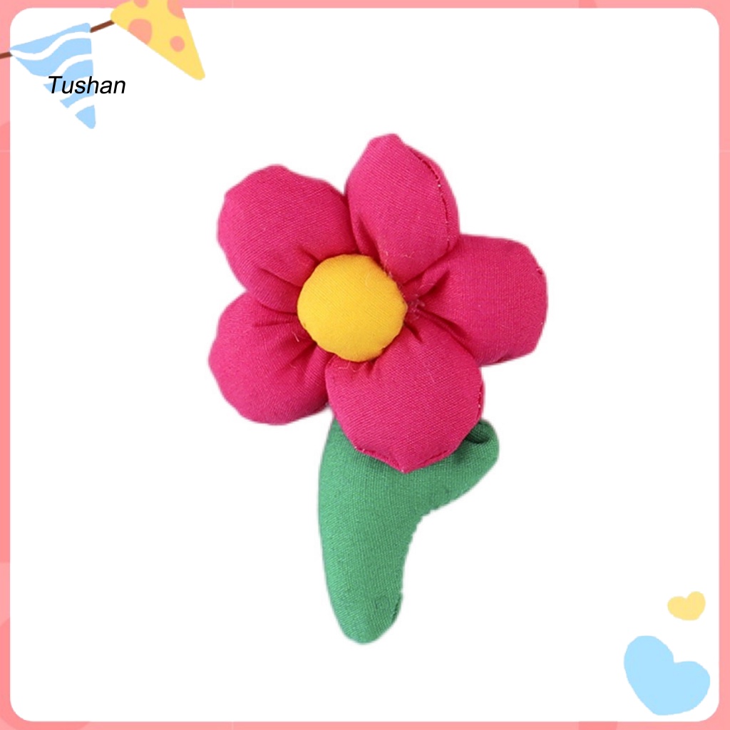 Ghim Cài Áo Hình Hoa Bằng Vải Chống Rách Trang Trí Quần Áo
