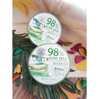 Gel dưỡng da nha đam 3w clinic 98% 300ml