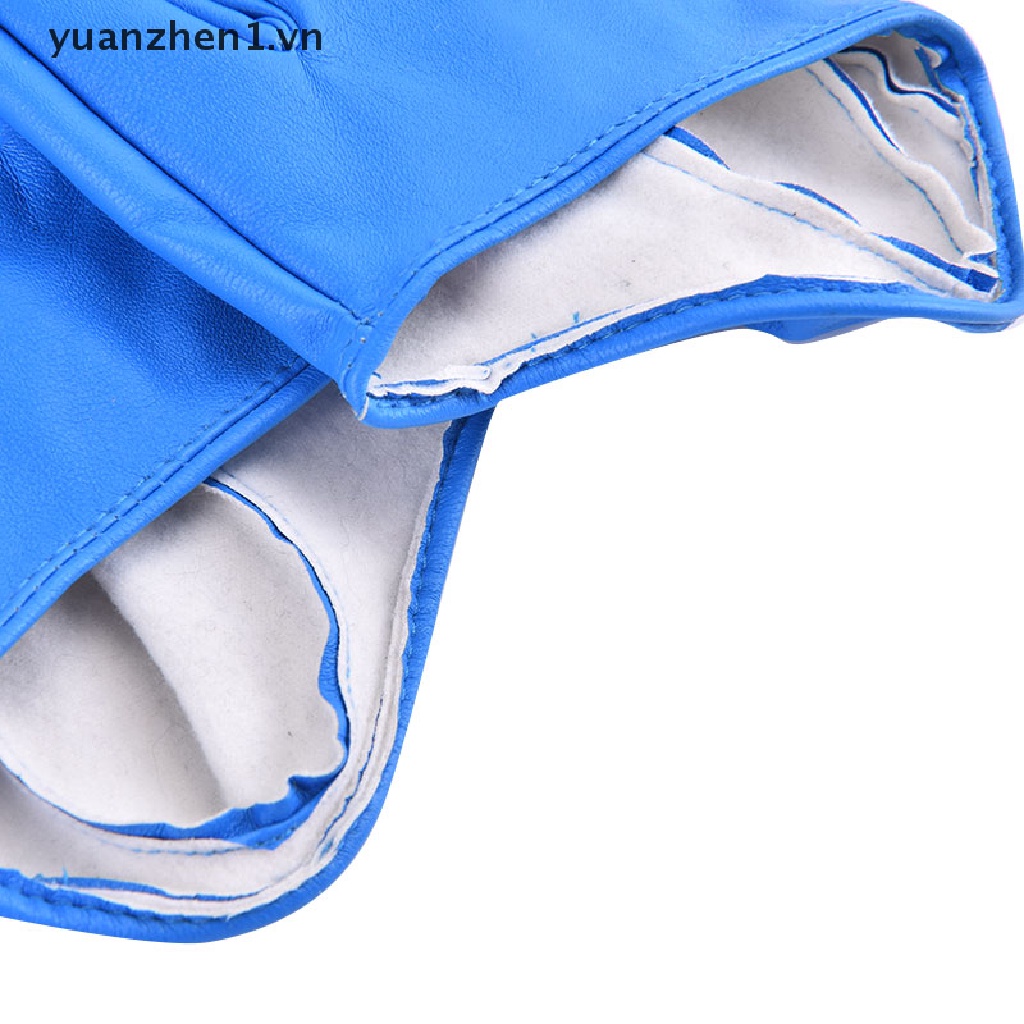 Găng Tay Da PU Hở Ngón Thời Trang Cho Nữ