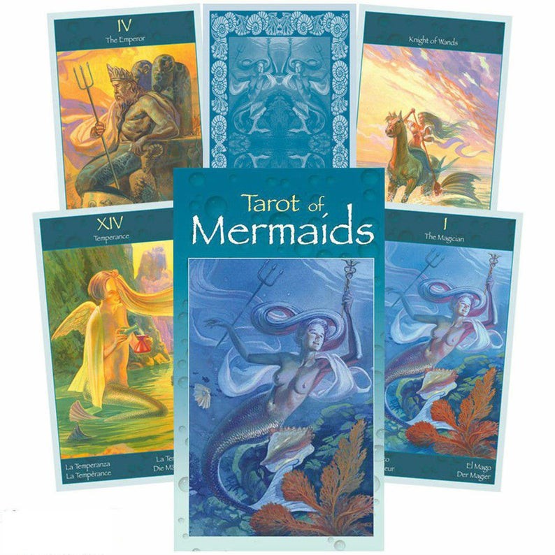 Bài Tarot Of Mermaids Tặng Đá Thanh Tẩy C216