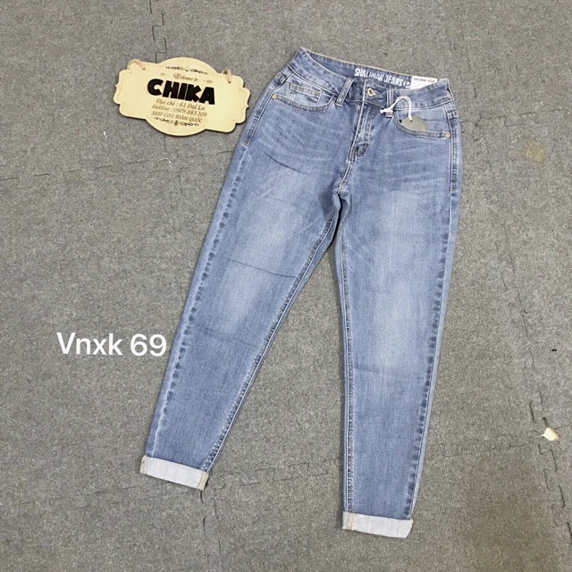 Quần JEAN VNXK basic hàng xịn- chất co dãn mềm