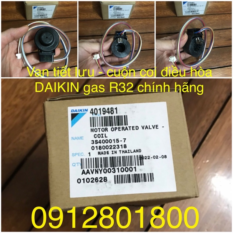 Cuộn coi điều hoà Daikin R32 DC12V chính hãng