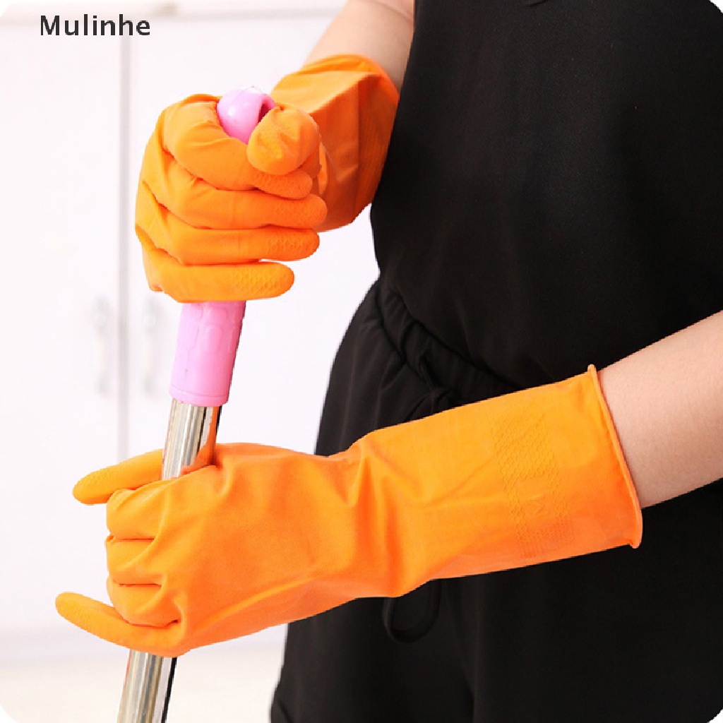 Găng Tay Cao Su Rửa Chén Chống Thấm Nước Tiện Lợi