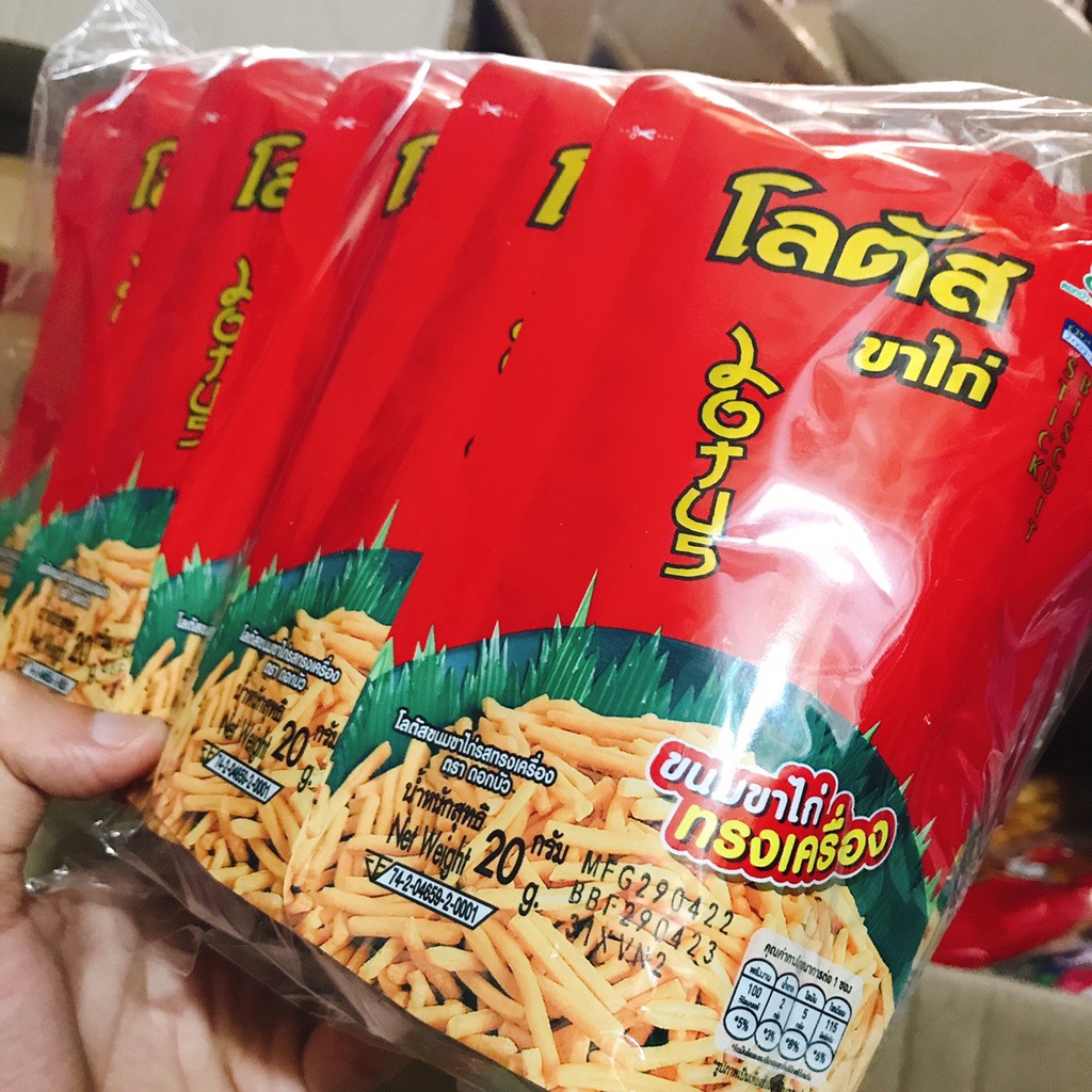 Bịch 13 Gói Bimbim Thái Tăm Đậu Hà Lan Siêu Hot, đồ ăn vặt hot, ăn vặt cổng trường