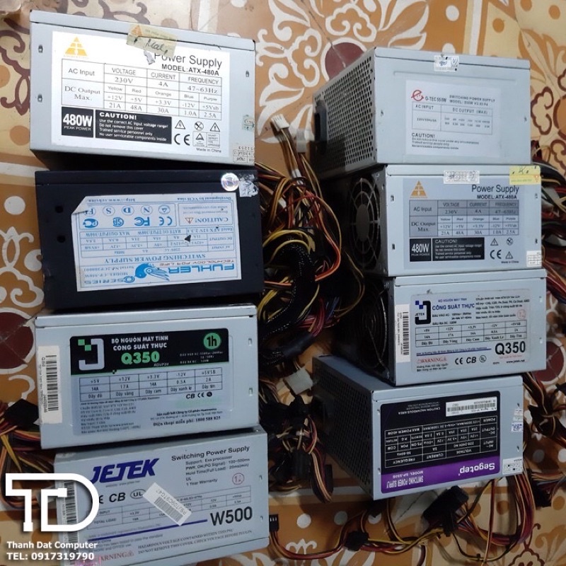 Nguồn máy tính giá rẻ cũ 400w/500w/600w/800w/900w/1800w chạy tốt