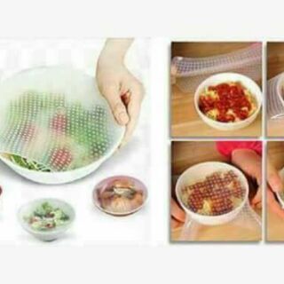 👌 Bộ 4 miếng silicon bọc thực phẩm 😗