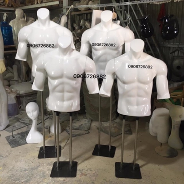 Manocanh nam bán thân chân sắt