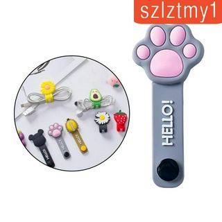 Dụng Cụ Quấn Dây Cáp / Tai Nghe Gọn Gàng Kiểu Hoạt Hình Đáng Yêu