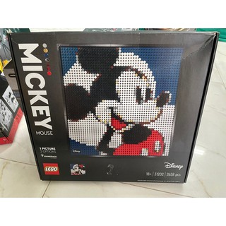 Lego 31202 - mosaic art - mickey mouse - bức họa mickey mouse