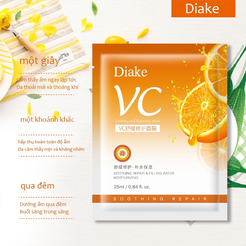 Mặt Nạ Dưỡng Ẩm Làm Sáng Da Thành Phần Lô Hội/Vitamin C Mã SC3027 | BigBuy360 - bigbuy360.vn