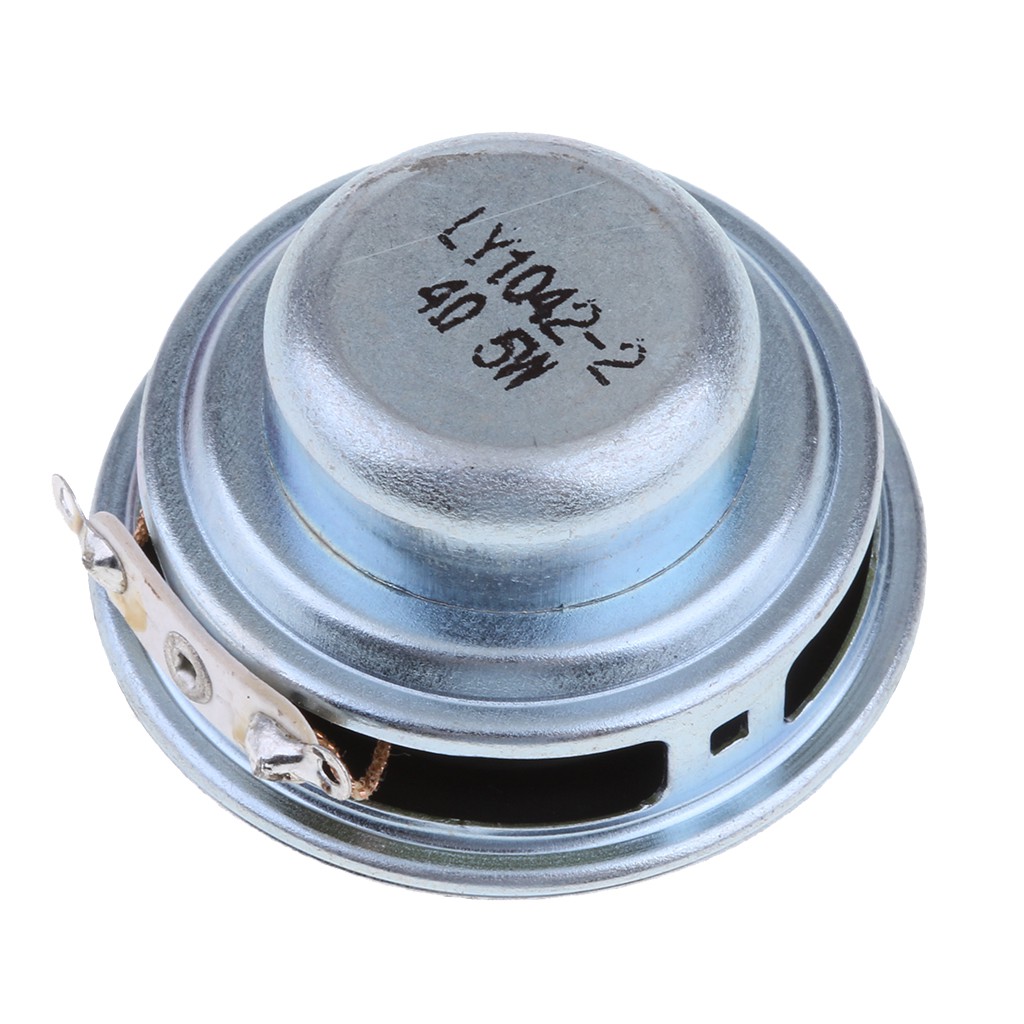 4Ohm 5W Full Range Audio Speaker Magnetic 16 Coil Round Loudspeaker 40mm