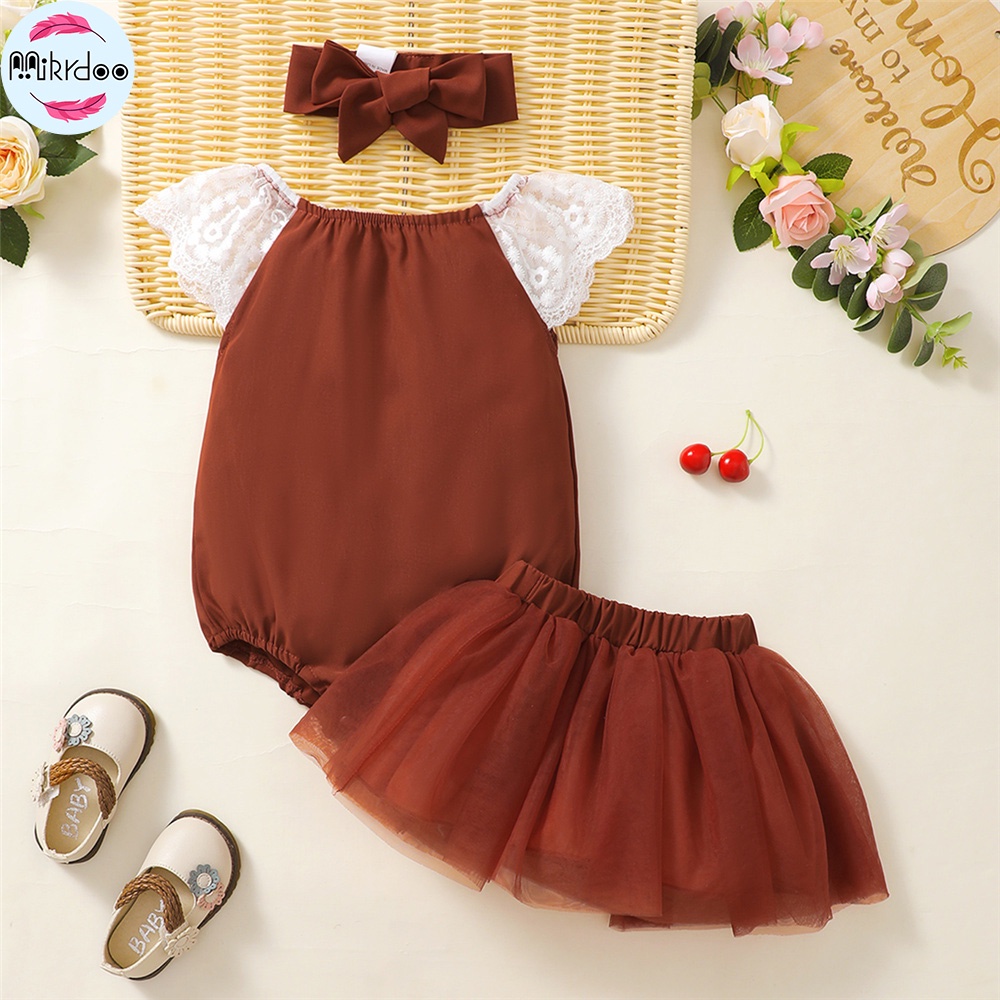 Bộ trang phục MIKRDOO 3 món đáng yêu cho bé