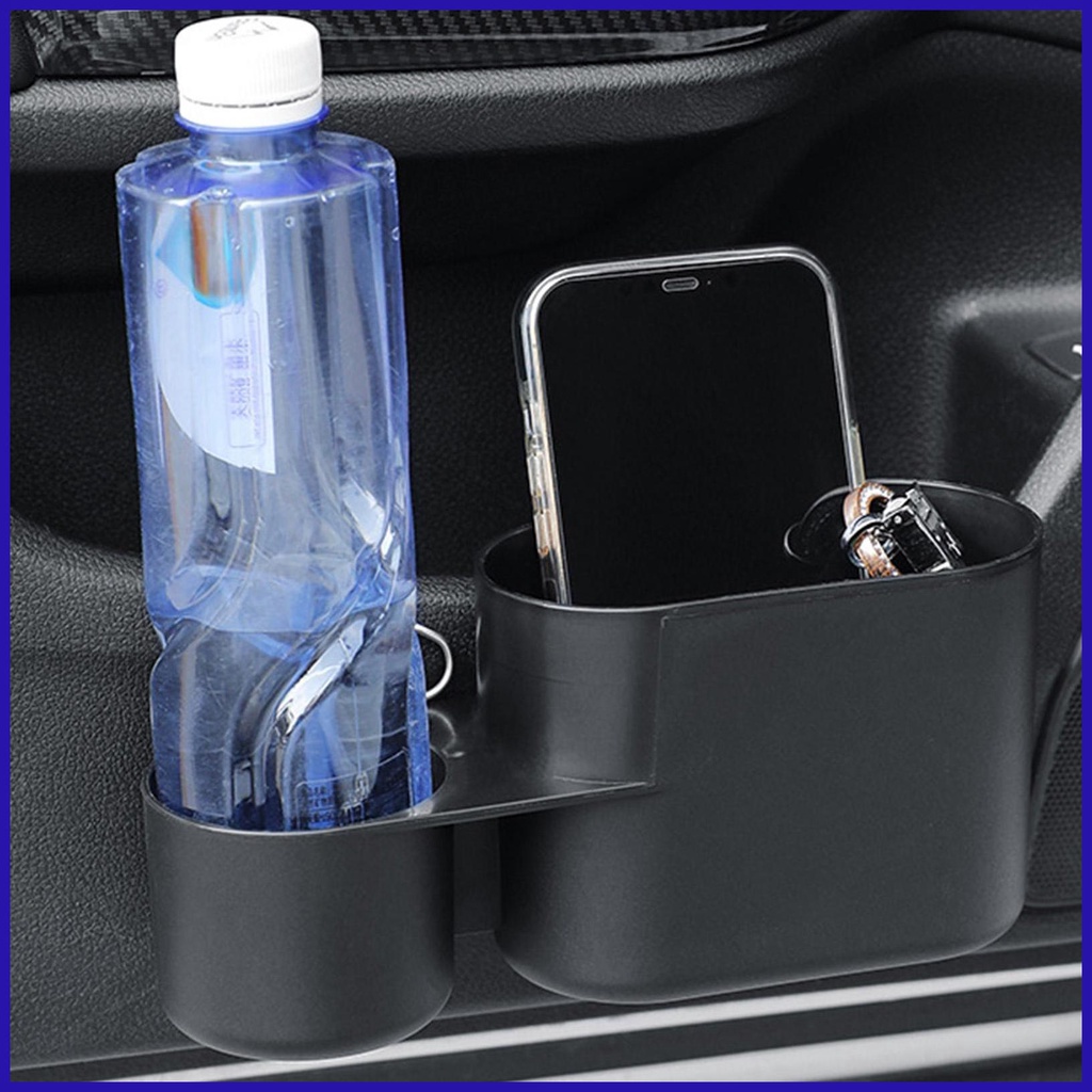 Giá Đỡ Cốc Nước 2 Trong 1 Thiết Kế Dạng Nhấn Chống Nước Chống Mài Mòn Cho Xe Hơi