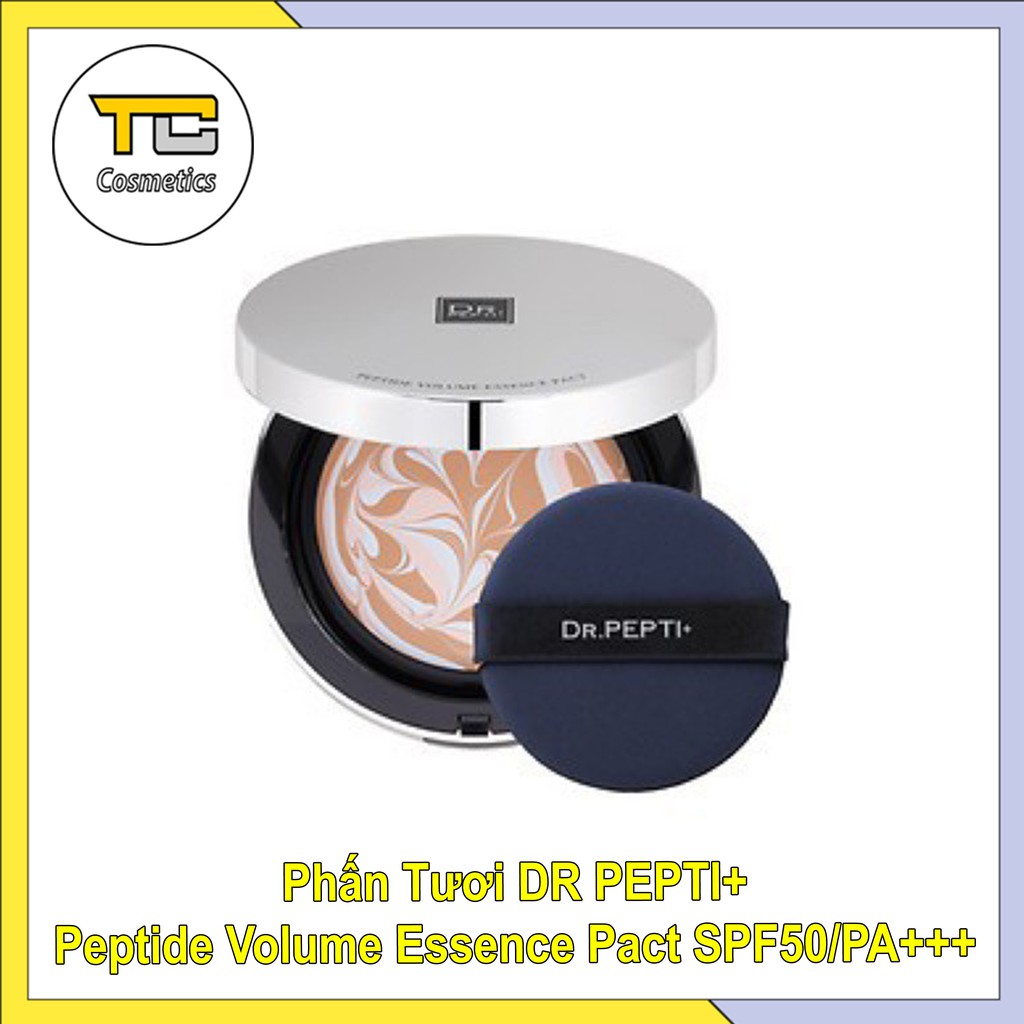 Phấn Tươi DR PEPTI+ Peptide Volume Essence Pact SPF50+PA++++