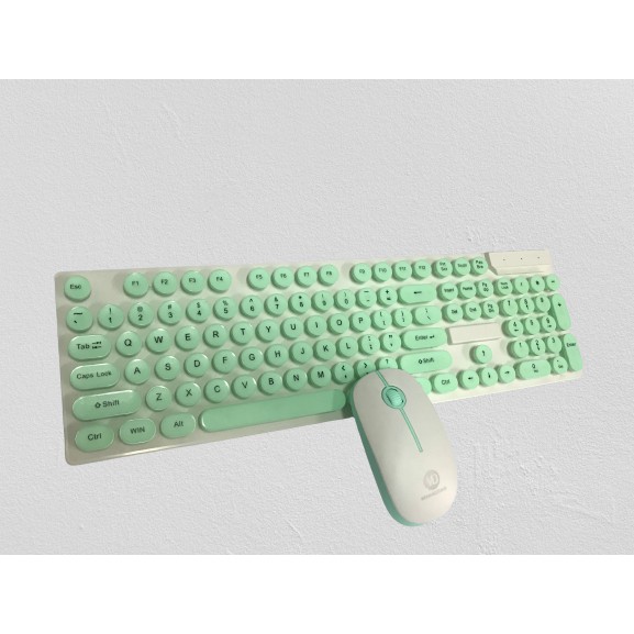 Bàn phím +Chuột Không Dây MIDIO RX-1500 chống nước - chống ồn  giá sốc
