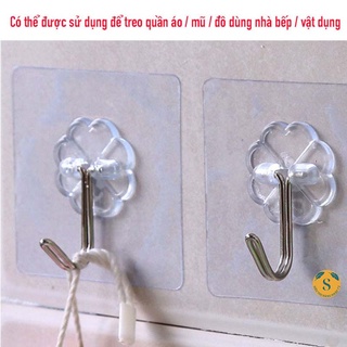 Móc dán tường siêu dính 1k
