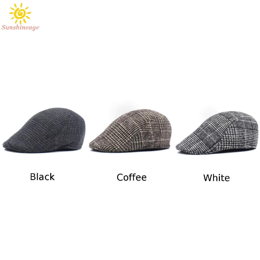 Mũ Beret Nam Thời Trang Vintage