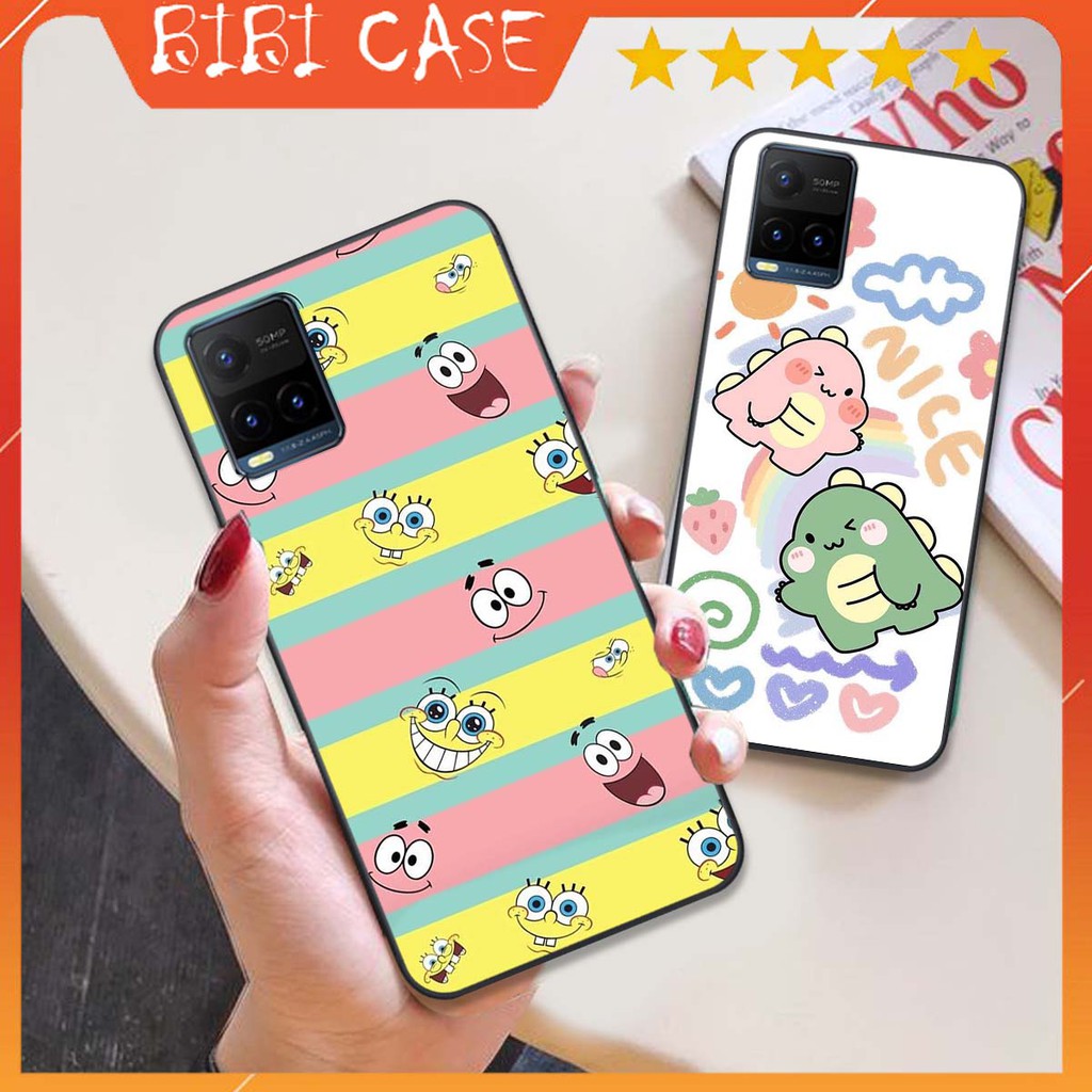 Ốp lưng vivo Y16 / Y55 2022 / V21 5G / Y21 / Y21s / Y15S in hình ngẫu hứng đáng yêu , cute cực đẹp