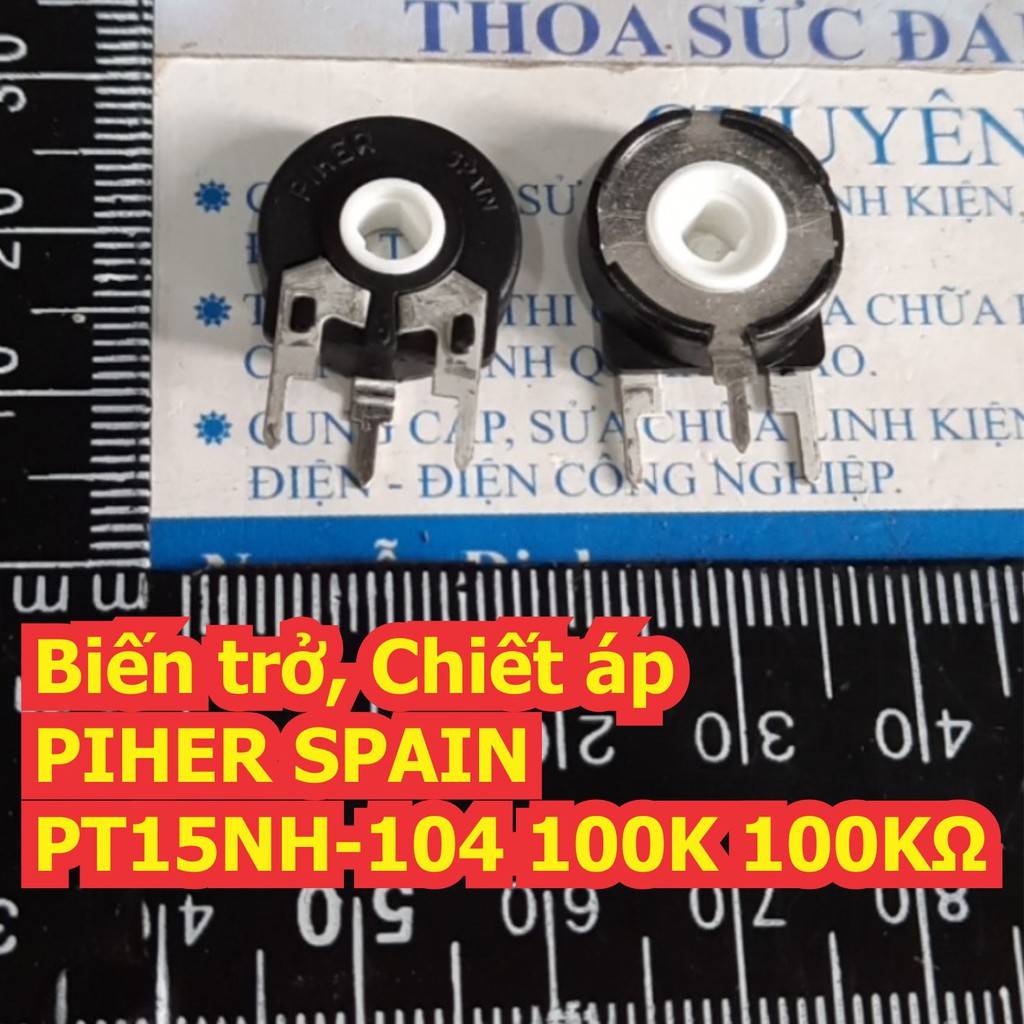 Biến trở, Chiết áp PIHER SPAIN PT15NH-104 100K 100KΩ kde7398