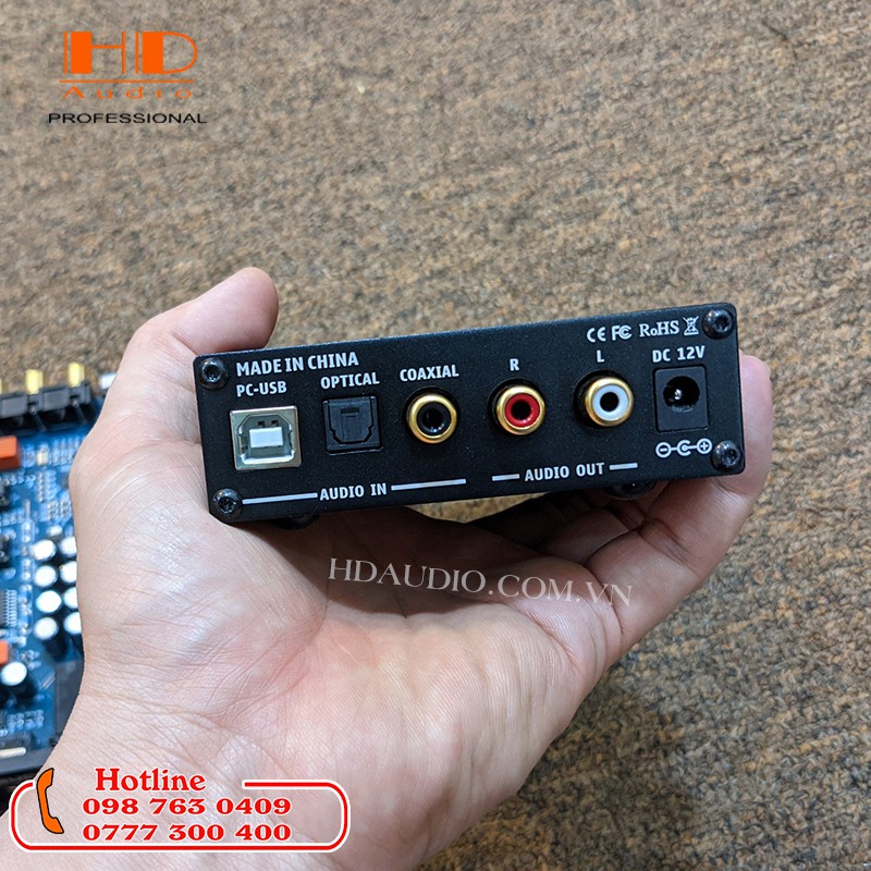 Giải Mã DAC Q5N - SUCA AUDIO- Giải Mã 24bit/192Khz-ESS9018K2M