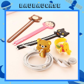 Dây quấn tai nghe, dây quấn cáp sạc chống rối Hình thú cute giá rẻ