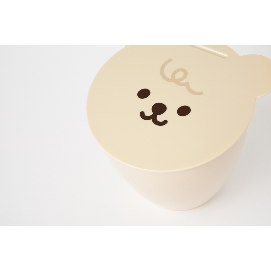 Thùng Rác Mini ARTBOX Hàn Quốc Hình Chú Cún Bichon Đáng Yêu Màu Be