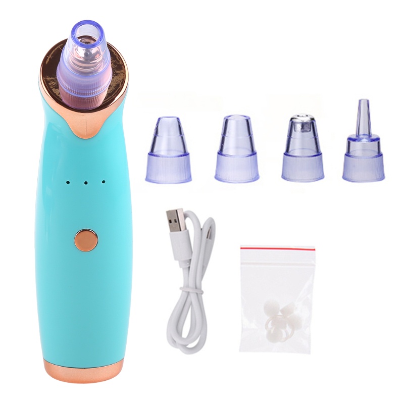 Máy Hút Mụn Đầu Đen YOUYO Kèm 5 Đầu Hút Thay Thế Tiện Dụng