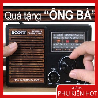 Đài radio sony thẻ nhớ USB FM SW 888, SW 999 ⚡BẢO HÀNH 1 ĐỔI 1⚡ Nghe cực hay dành cho người già