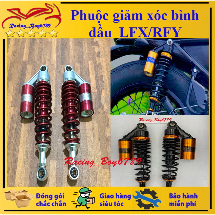 Giảm sóc (phuộc) bình dầu LFX / RFY 1:1 (giá 1 cặp)