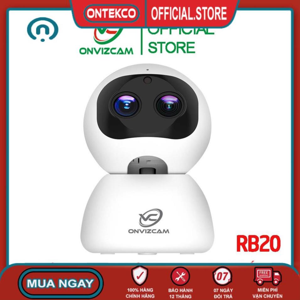 Camera mini wifi ONVIZCAM RB20 / CC2023 Dùng app carecam pro kết nối wifi, camera không dây xem trên điện thoại.