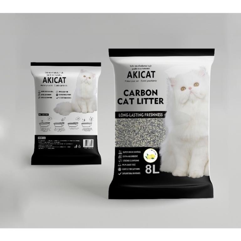 AKICAT - CÁT VỆ SINH CHO MÈO CÓ THAN HOẠT TÍNH