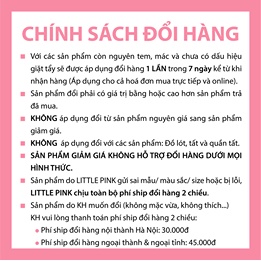 [LITTLE PINK] BỘ PYJAMAS QUẦN LỬNG BÉ GÁI 2022