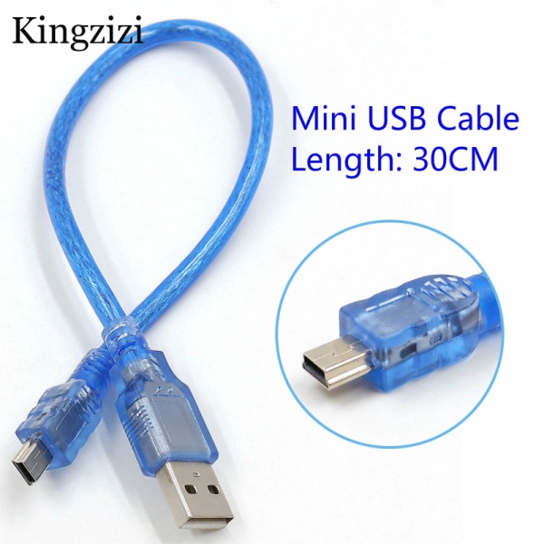 Cáp USB mini Cho Arduino Uno R3,Mega 2560,Nano, do R3,Leonardo, pro micro, pro board mini 30cm
