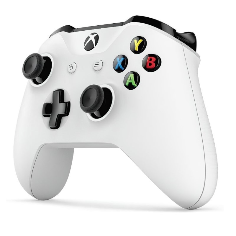 Gamepad chơi game Không dây Bluetooth Xbox One S White - cho máy tính, laptop, smartphone, máy tính bảng, máy game xbox1