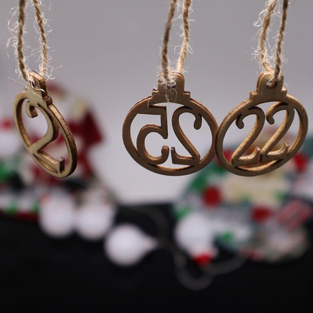 GOGOUP Lịch Giáng Sinh Bằng Gỗ Từ 1-25