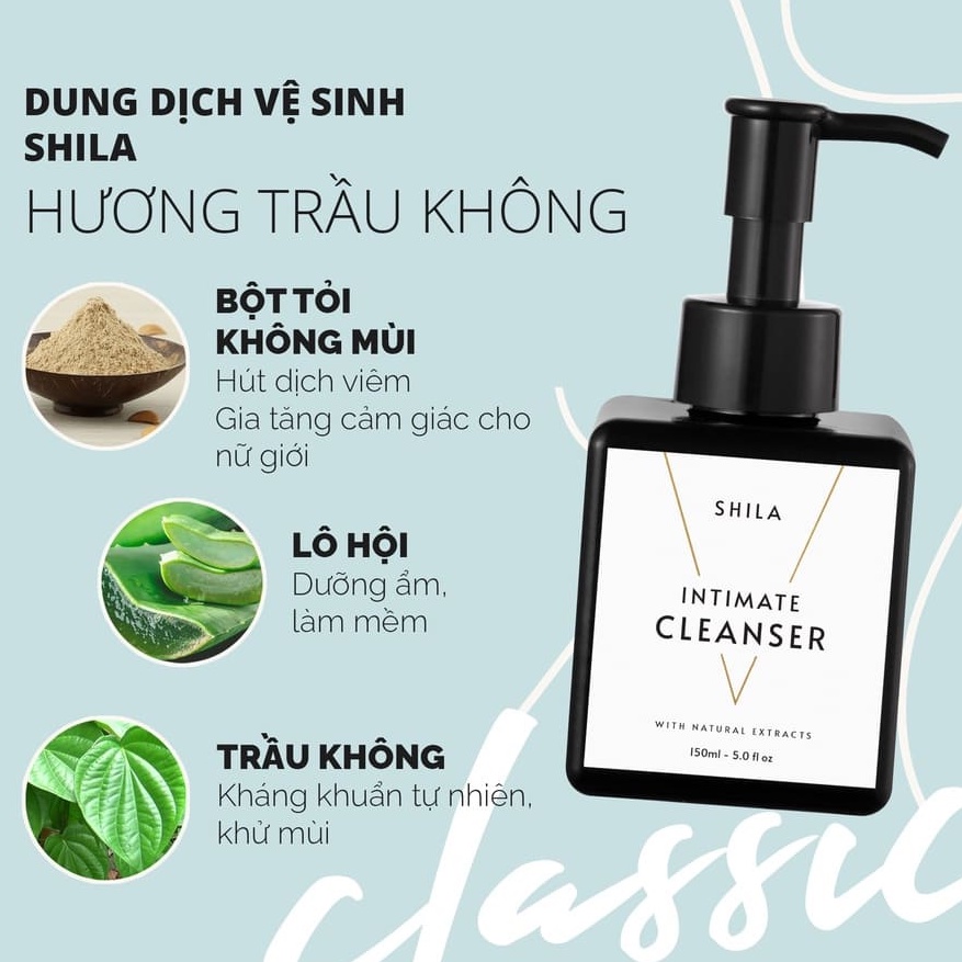 [CHÍNH HÃNG SHILA] DUNG DỊCH VỆ SINH VÙNG KÍN SHILA 150ML – DUNG DỊCH VỆ SINH PHỤ NỮ 150ML