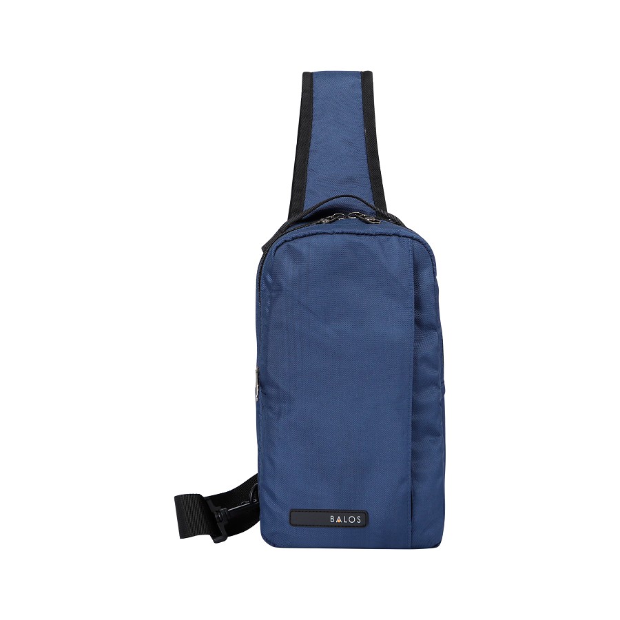 [ Balo BALOS Chính Hãng ] ZEN SLING 2 Navy - Balo chéo một quai Thời Trang nam nữ phong cách HÀN QUỐC bảo hành 5 năm