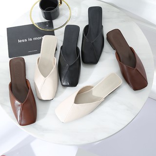 Giày sục nữ, dép sục nữ đế bệt da mềm