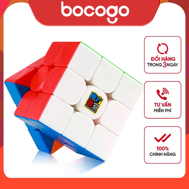 Rubik 3x3 Nam Châm RS3M Chính Hãng Xoay Trơn Siêu Mượt Phát Triển Trí Tuệ