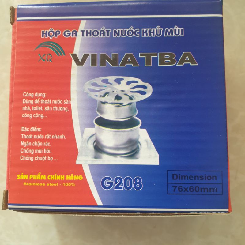 (SALE) Ga thoát sàn chống mùi hôi 76 VINATBA