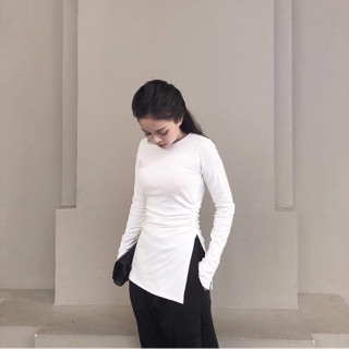 Áo dut dây môt bên cực xinh chảnh các nàng nha (ảnh thật 100% ) nhận thiêt kế theo mẫu số lượng nhiều uy tín chất lượng